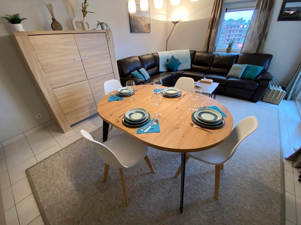 Vakantieappartement Oostende Met Priveparking Dış mekan fotoğraf